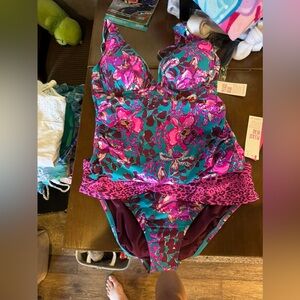 Lilly Pulitzer two piece bathing suit